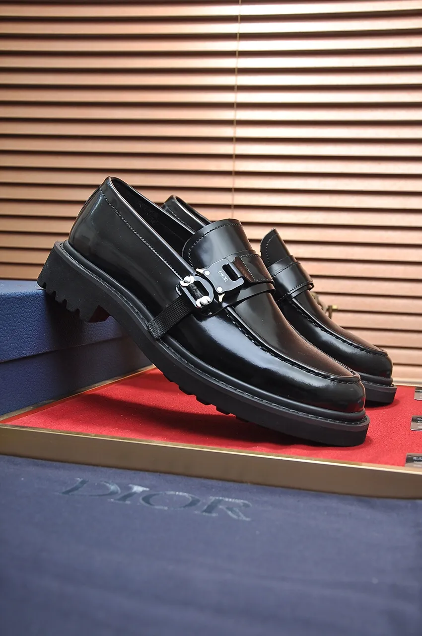 Men's shoes 💰680💶[Dior] (water-dyed cowhide lining) Dior original 1:1 high-quality factory, imported original materials, imported raw cowhide, water-dyed cowhide lining, original TPU outsole, code number: 39-44 (38.45 custom-made)